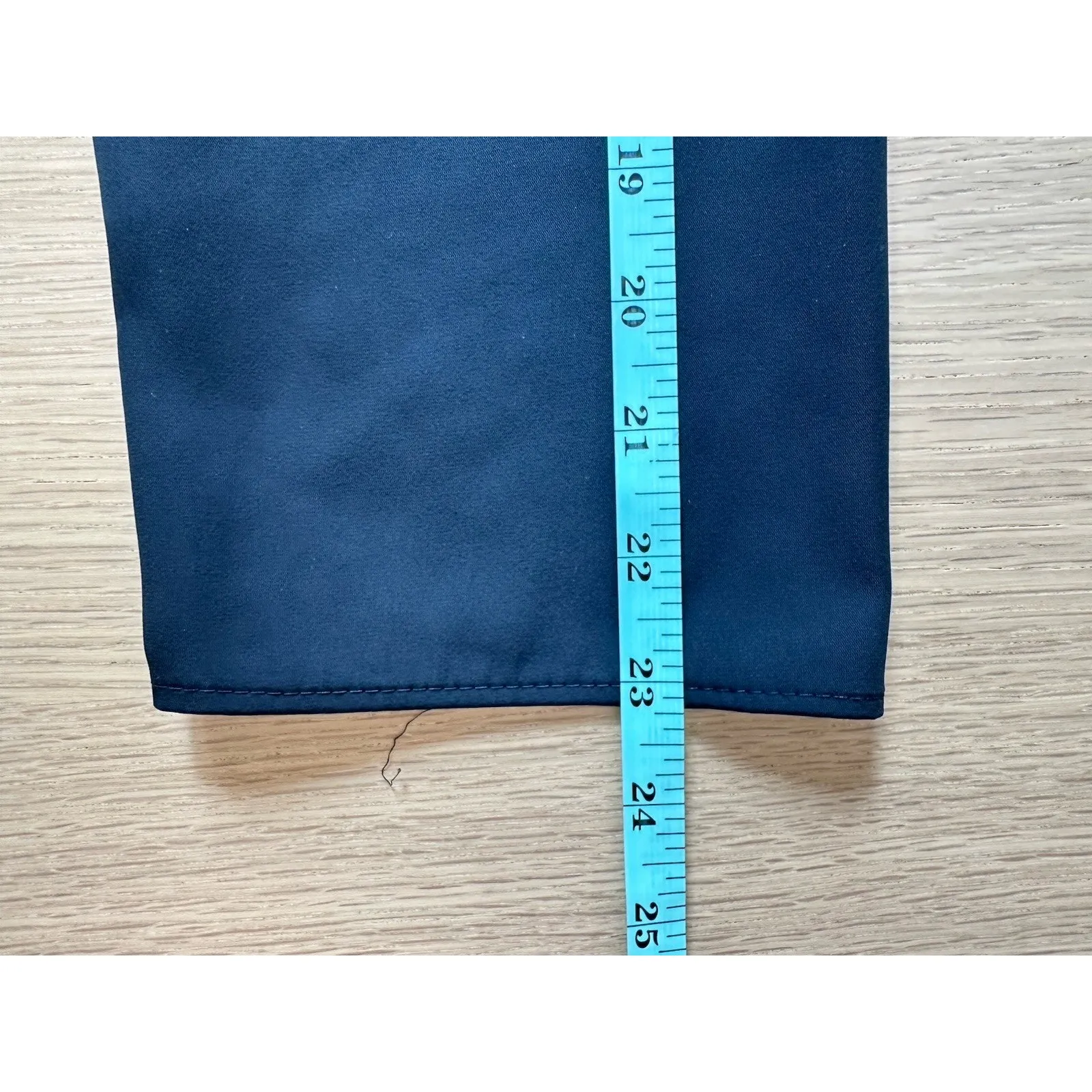 NWT Zara Long Sleeve V-neck Collared Shirt Blouse Bell Sleeves Large 2184 - Image 7