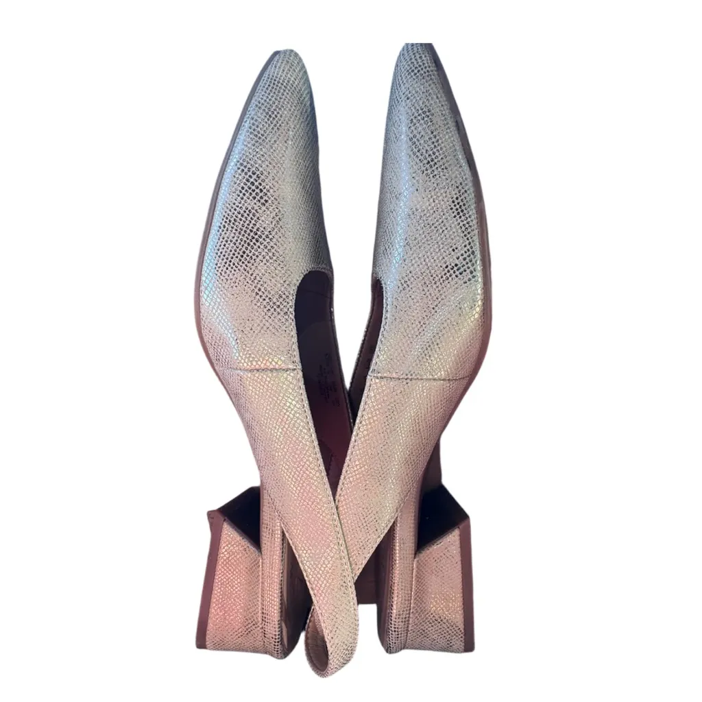 Naturalizer Women’s Ginger Snip Toe Slingback Pumps Beige 8.5W - Image 9