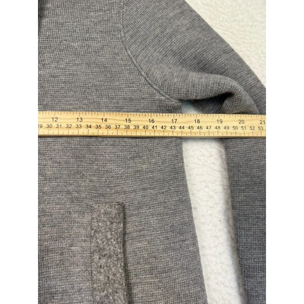 J Crew‎ Jacket Womens Small Gray Wool Double Breasted Peacoat Button Closure - Image 8