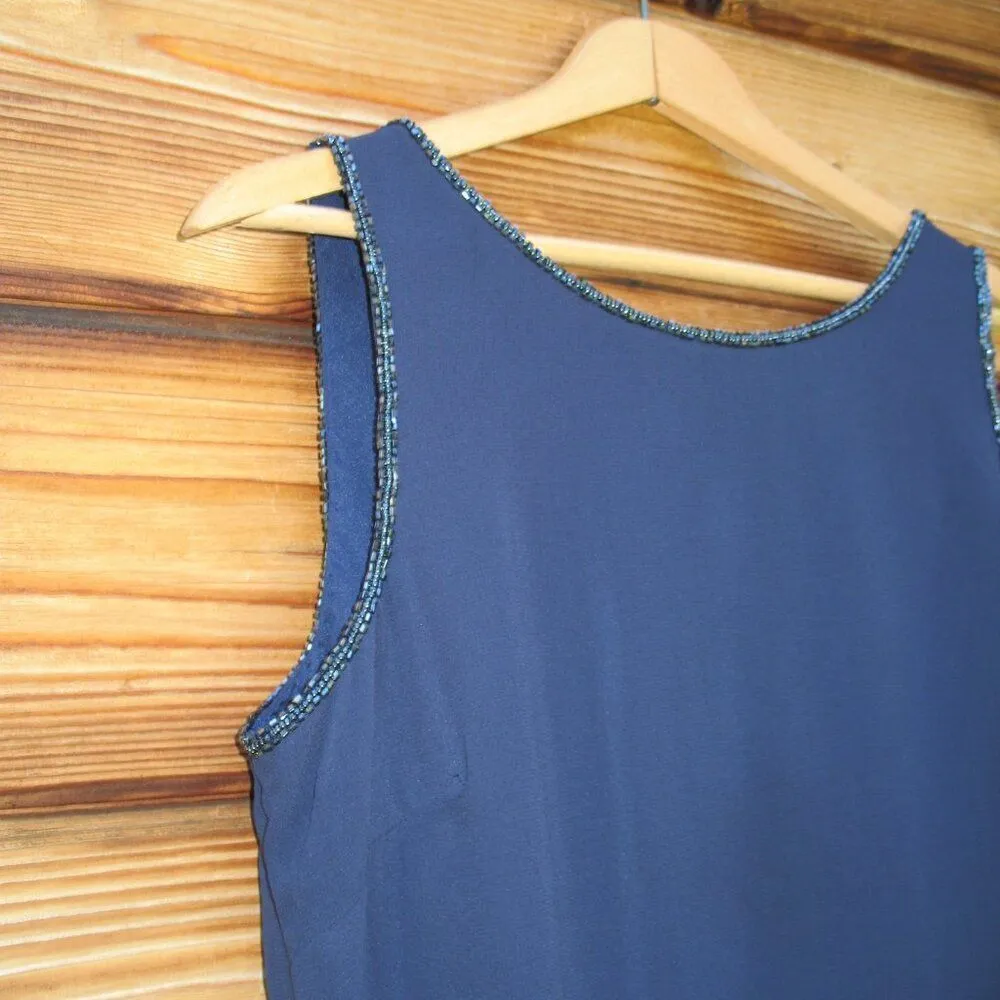 NWT Adrianna Papell Sleeveless Beaded Cocktail Mini Dress - Image 5