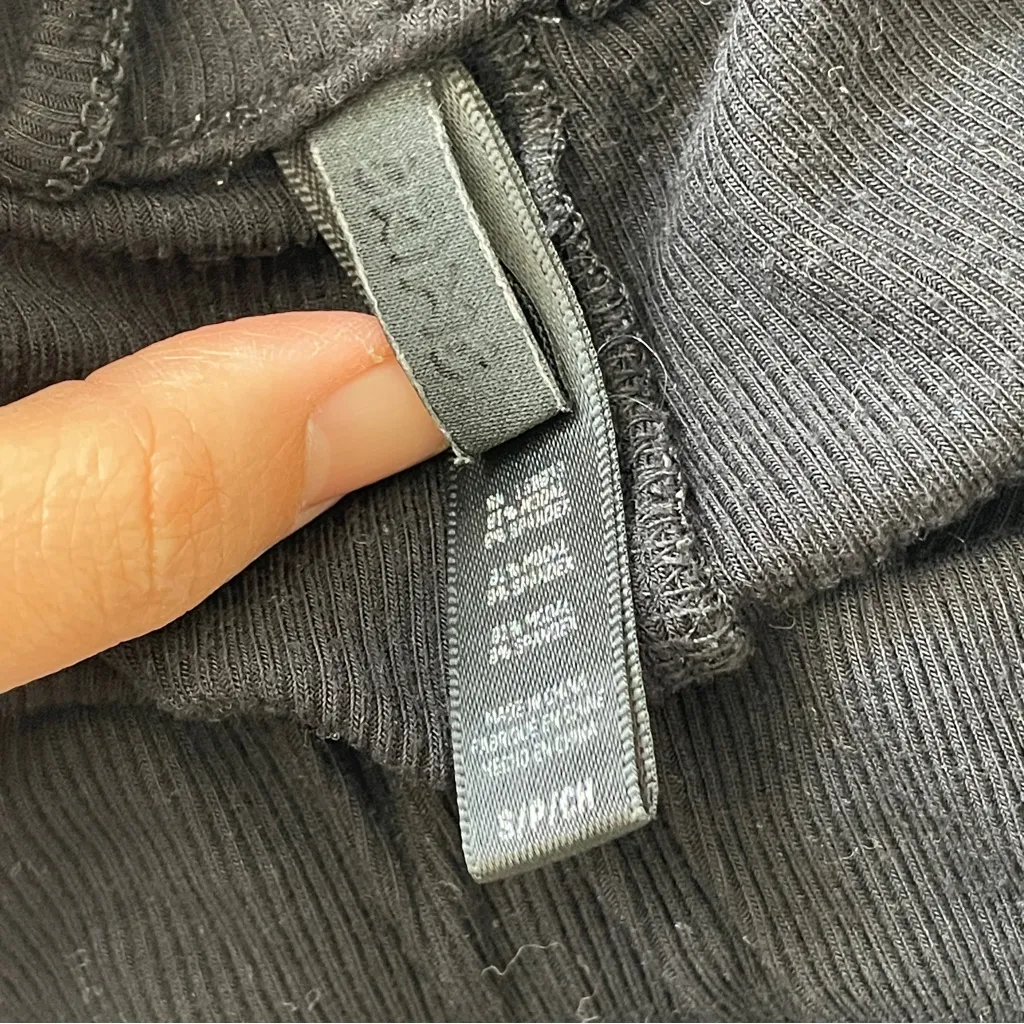 Skims Lounge Pants modal jersey straight leg womens Black (small long) pajamas - Image 2