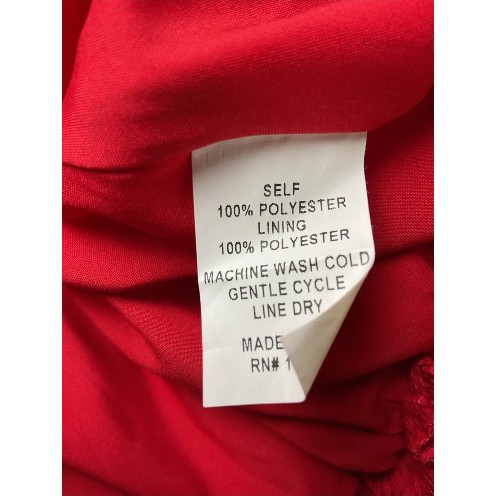 AMANDA UPRICHARD USA XS Red Smocked High Neck Mini KIMMIE Dress Sleeveless MINT! - Image 6