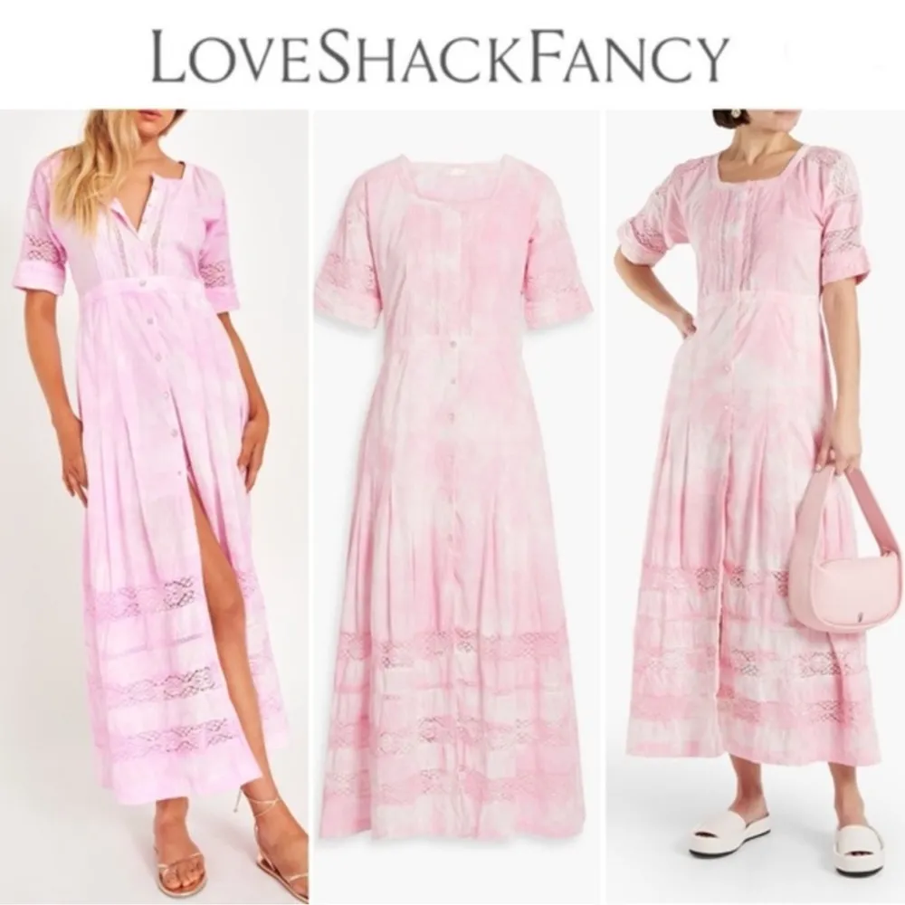 LoveShackFancy Edie Cotton Midi Dress NWT - Image 2