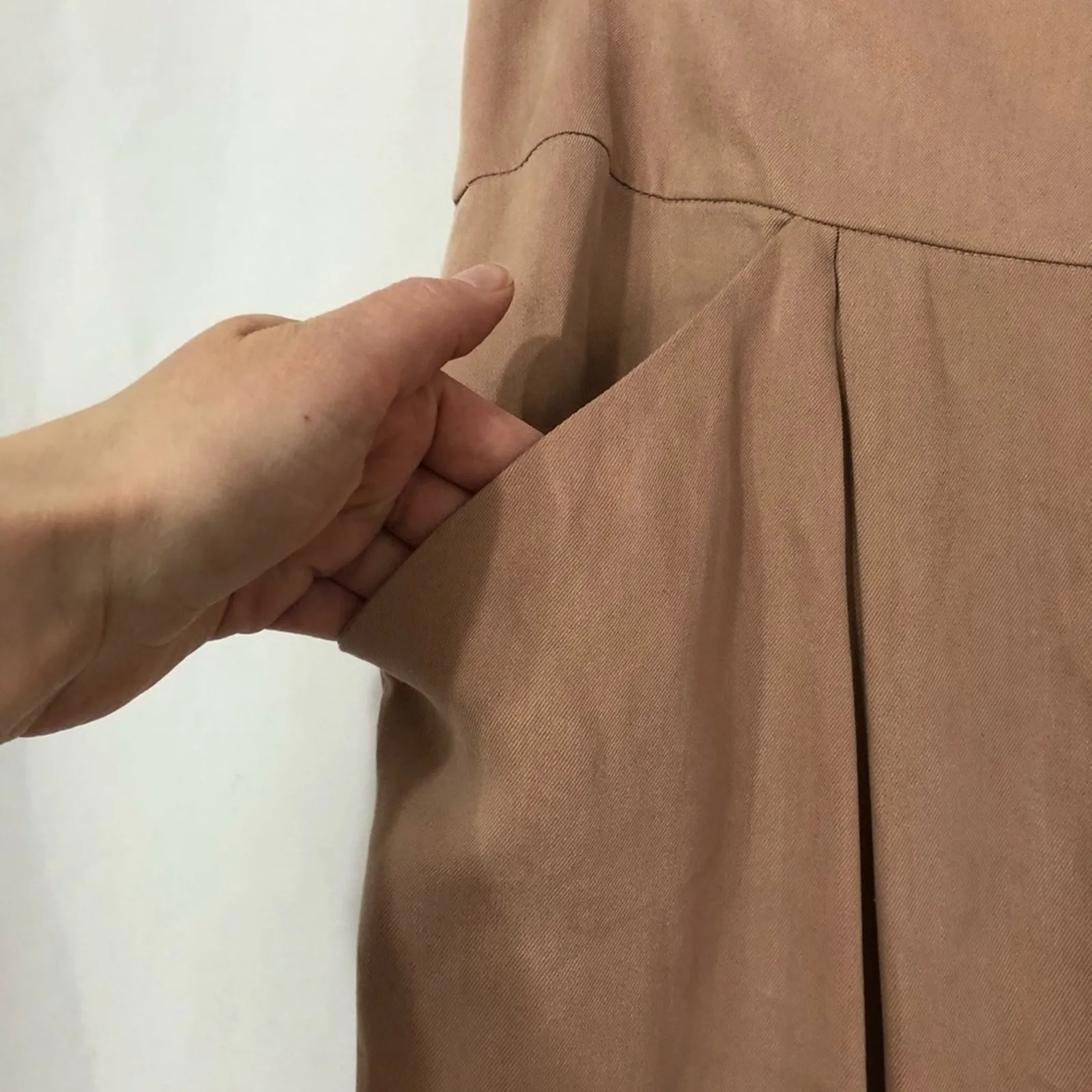 Elizabeth & James Pink Soft Trousers Dress Pants Womens 2 High Rise Straight Leg - Image 3