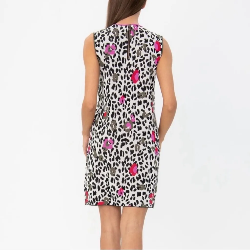 Ted Baker Pheebei Leopard Floral Print Wilderness Knit Dress Sleeveless - Image 2