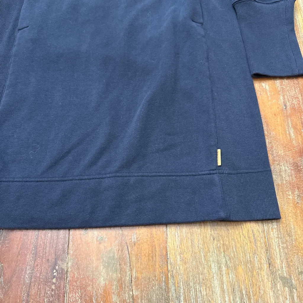 Merrell Navy French Terry Long Sleeve Dress XS Women’s NWT Cozy - Image 4