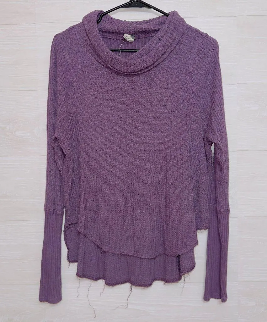 We The Free People Drippy Kristina Turtleneck Oversized Sweater Women’s Small - Image 2