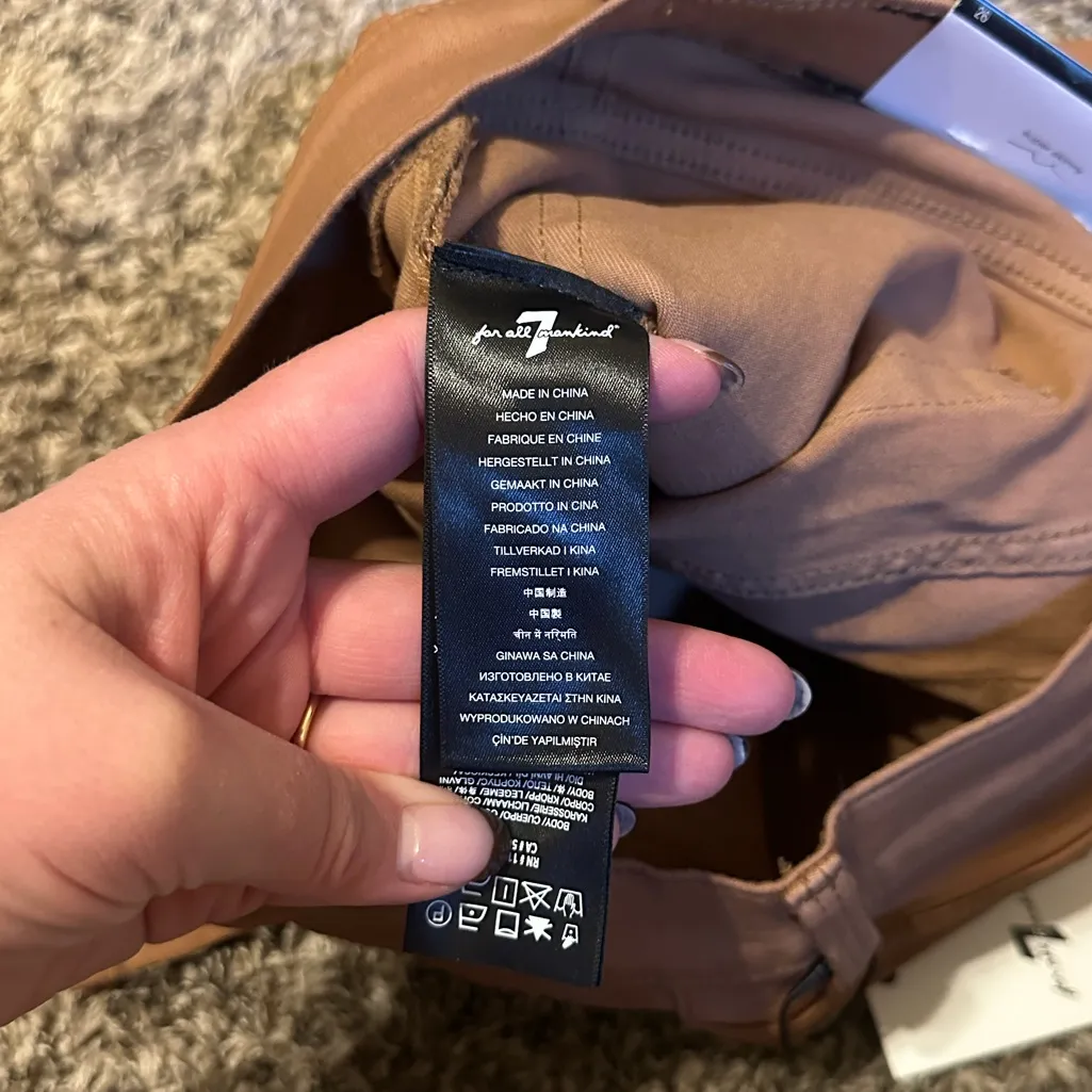 NWT 7 For All Mankind High Waist Ankle Skinny Pants Bundle Size 26 - Image 6