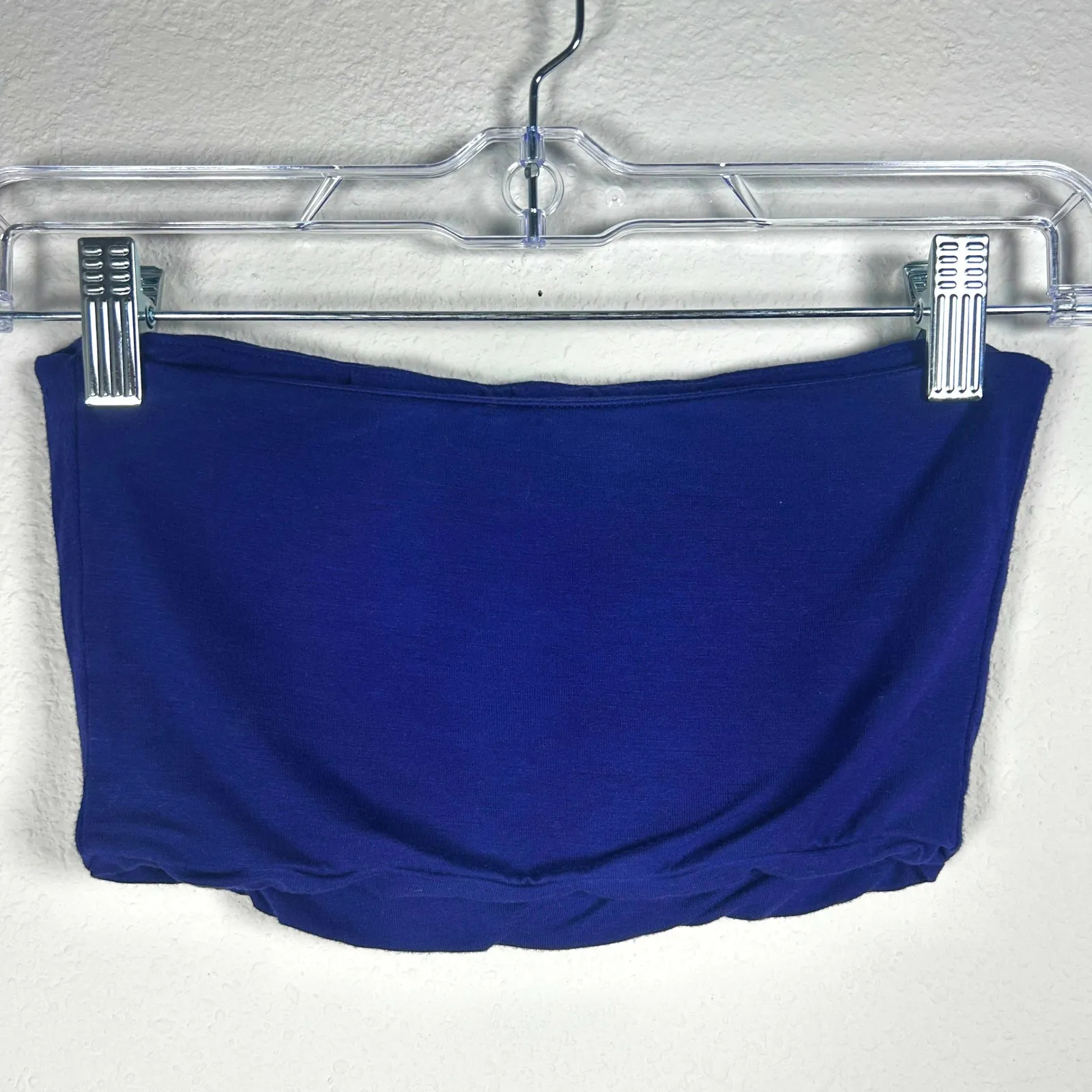 Intimately Free People Seamless Bandeau Bra Top Boho Coquette Blue - Image 6