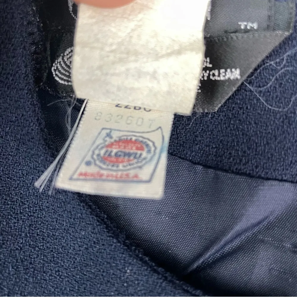 Gillian Women’s Vintage Pleated Wool Dress Cocktail Formal Midi Size 6 - Image 15