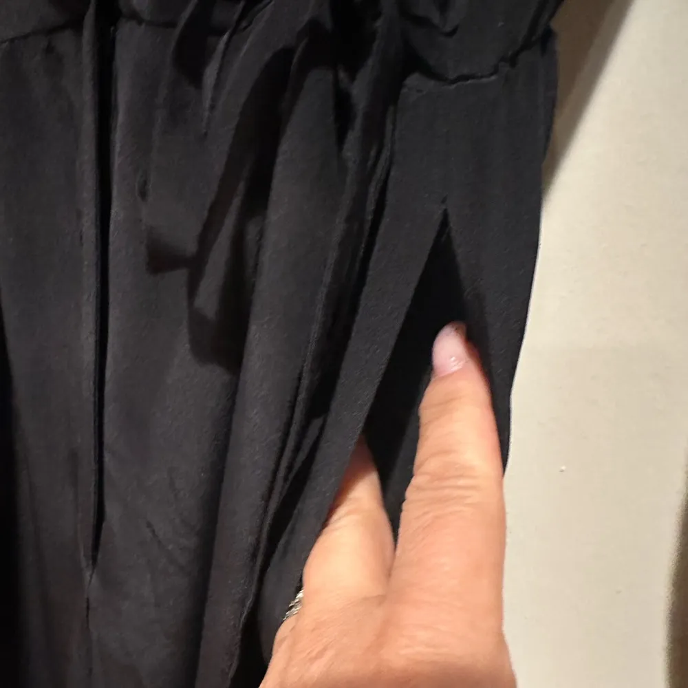 Rory Beca Revolve Black Silk Long Sleeve jumpsuit S - Image 6