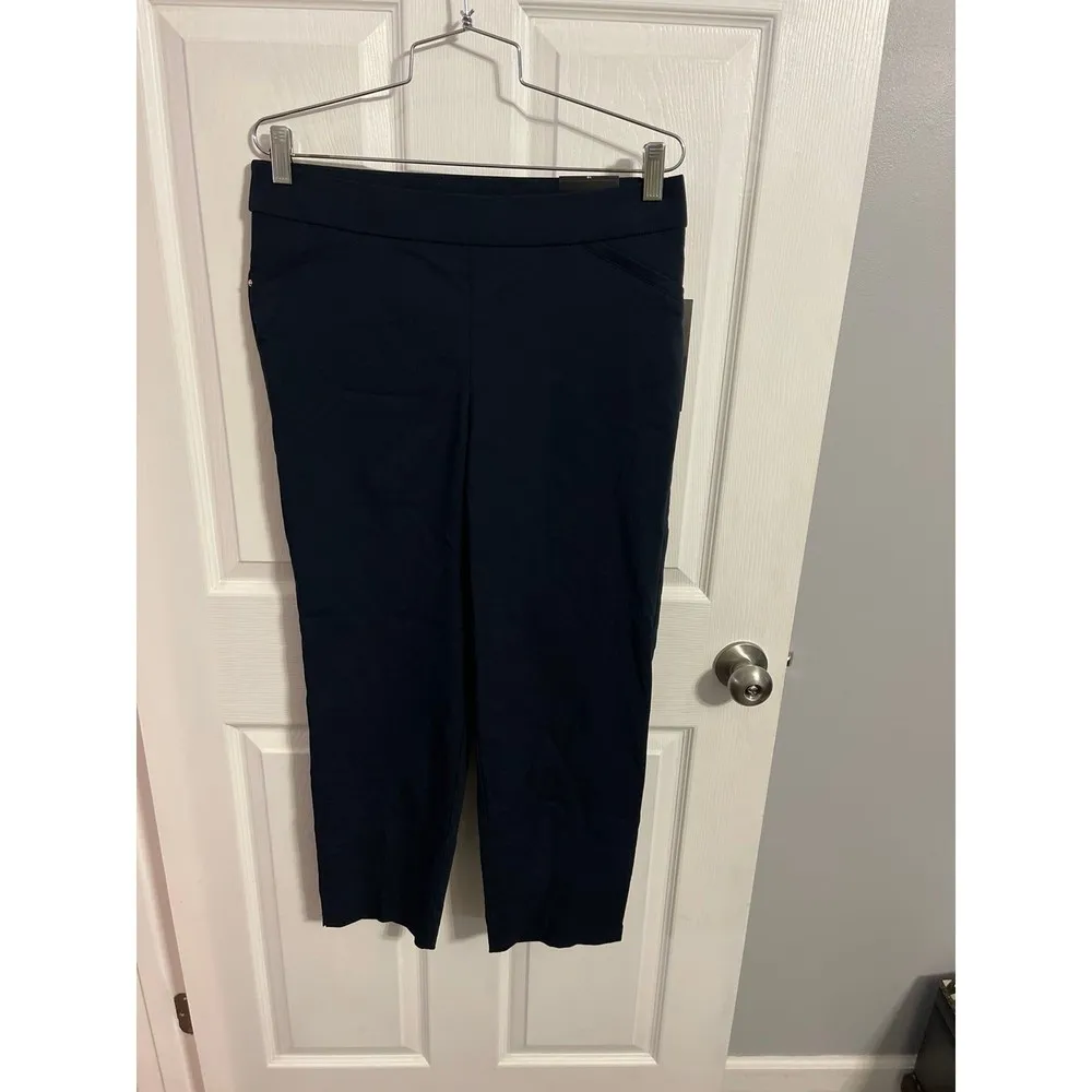 Briggs New York Super Stretch Millennium Slimming Pull-on Ankle Pant Size 10 New - Image 5