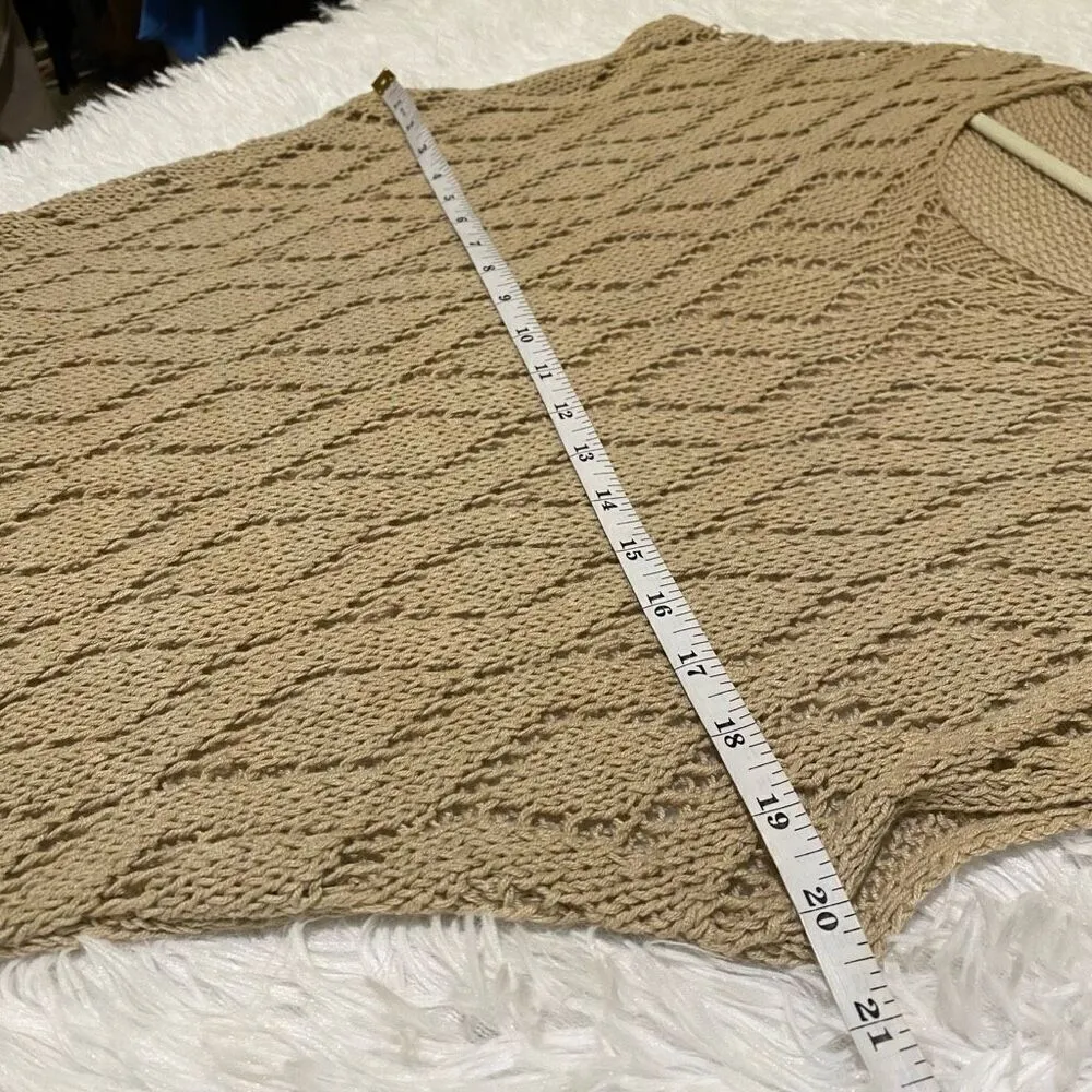 Wooden Ships  Knit Pullover in Tan Medium - Image 2
