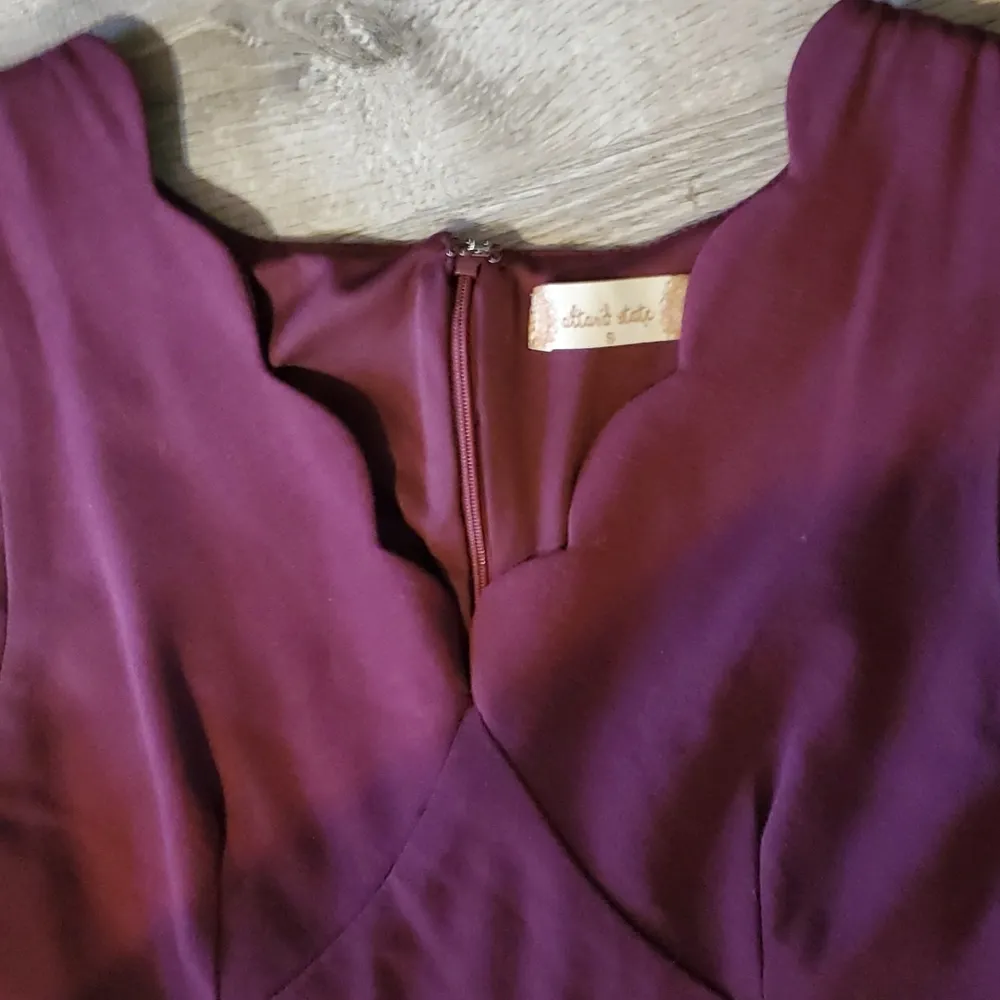 Altar'd State Scalloped Skater Dress Small - Image 2