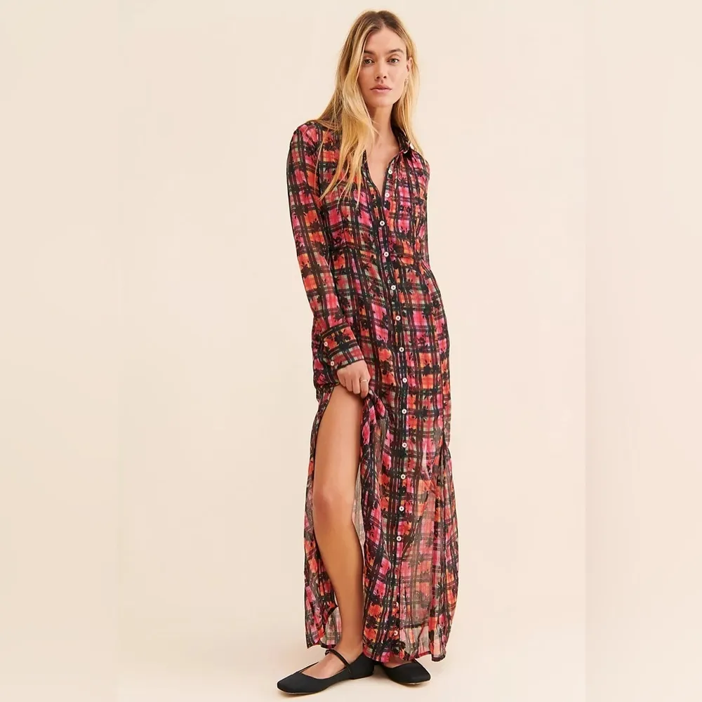 Free People NWOT Jerra Shirt Dress - xs - Image 4