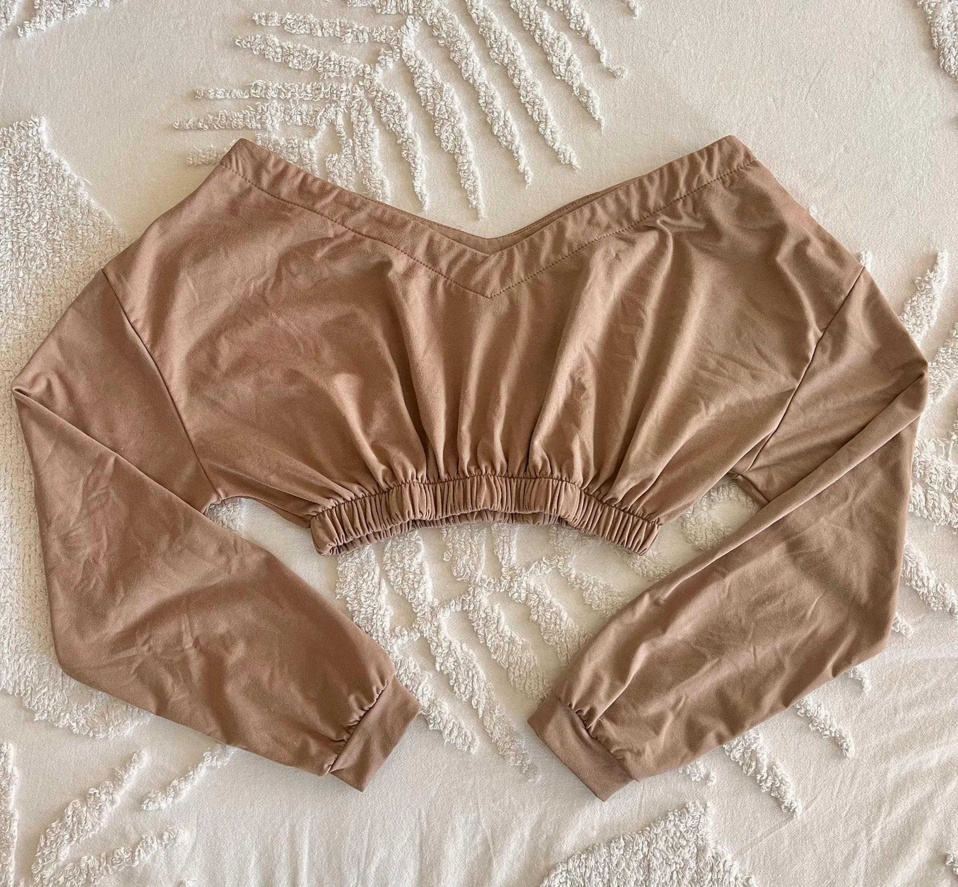 Nude Two Piece Outfit Tan - Image 2