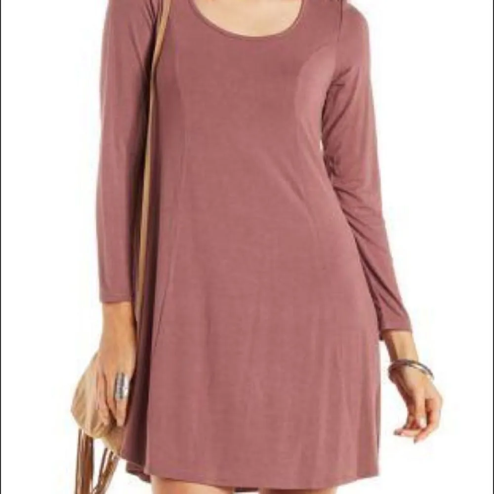 ✨ Long Sleeve Swing T-Shirt Dress✨ - Image 3
