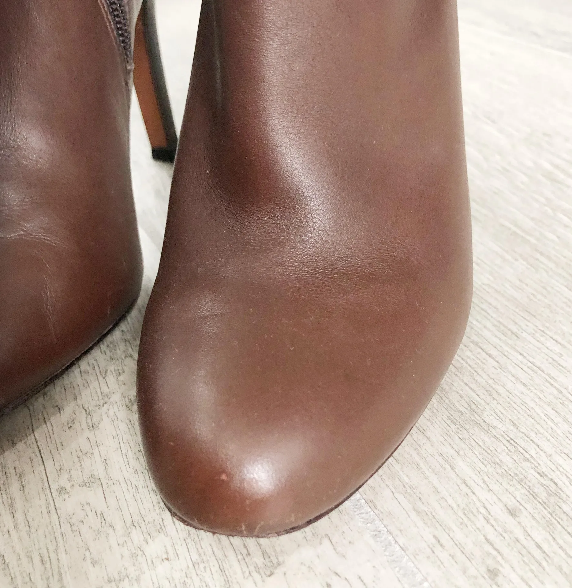 Brown Leather Ankle Boots - Image 7