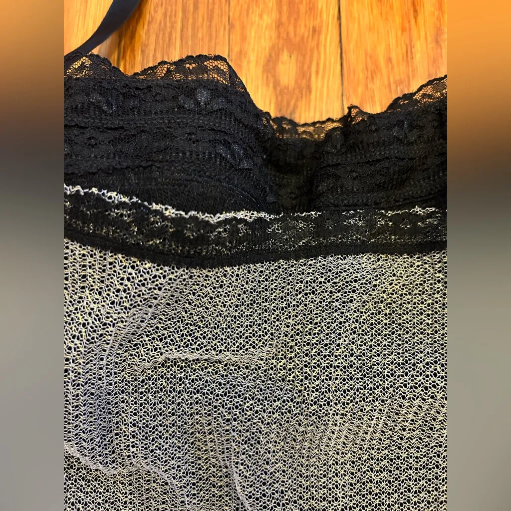 Intimissimi Vintage Knit Women’s Halter Corset Top Black Size M - Image 6