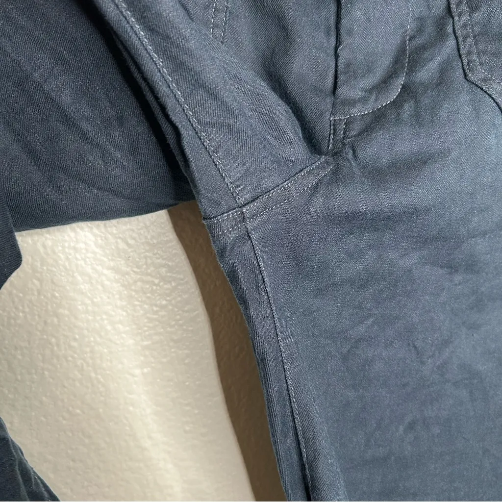 Maeve by Anthropologie The Colette linen blend pants blue 25P - Image 7