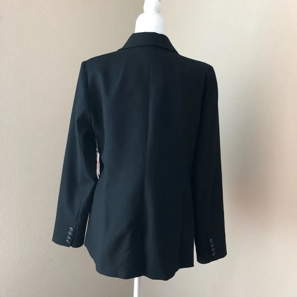 1901 Original Wool Blend Blazer Black Size 16 - Image 12