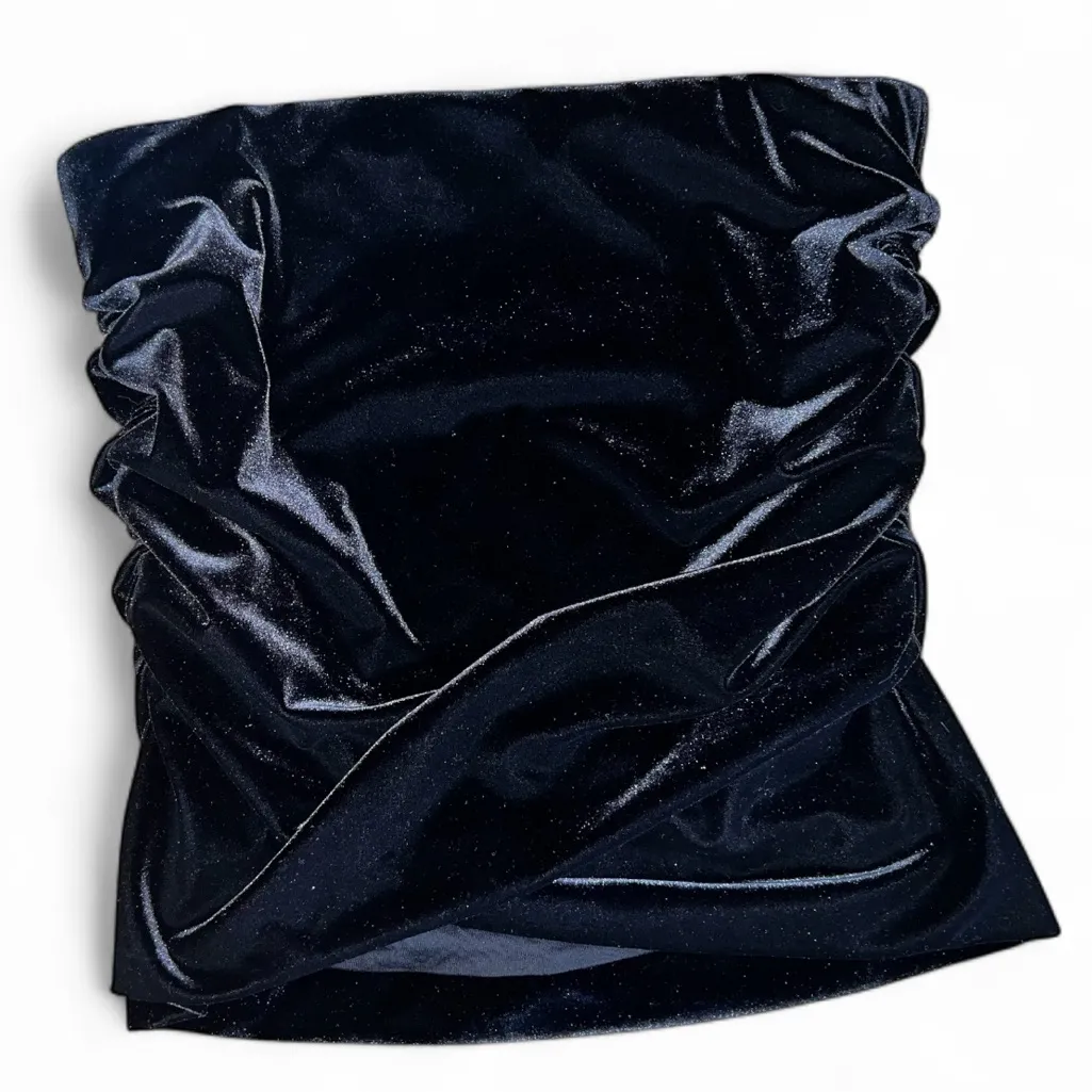 The Kooples Technical Fleece Ruched Mini Skirt Size FR 4 / Size 10/XL US NWT - Image 6