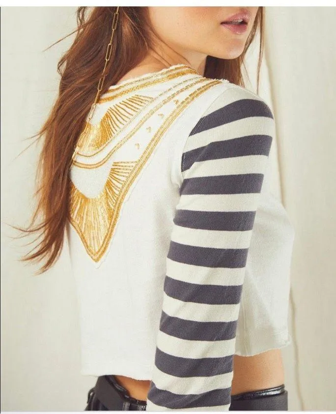 Beaded Crop Top - Image 6