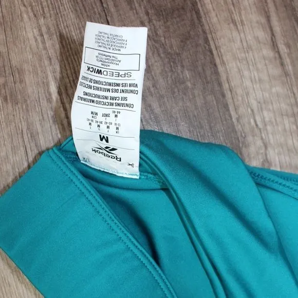 Reebok speedwick sports bra‎ teal size medium - Image 4