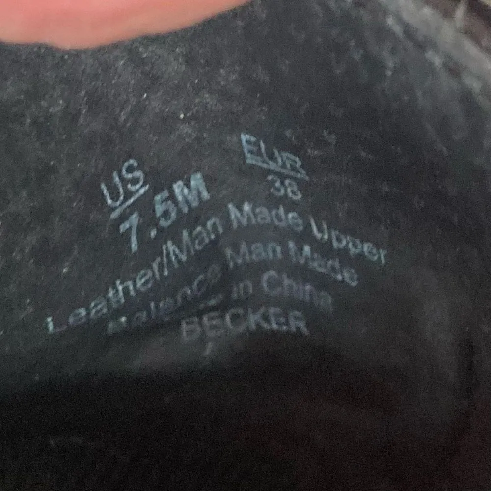 SAM EDELMAN Becker Slip On Loafer‎ Black Calf Hair Size 7.5 M - Image 3