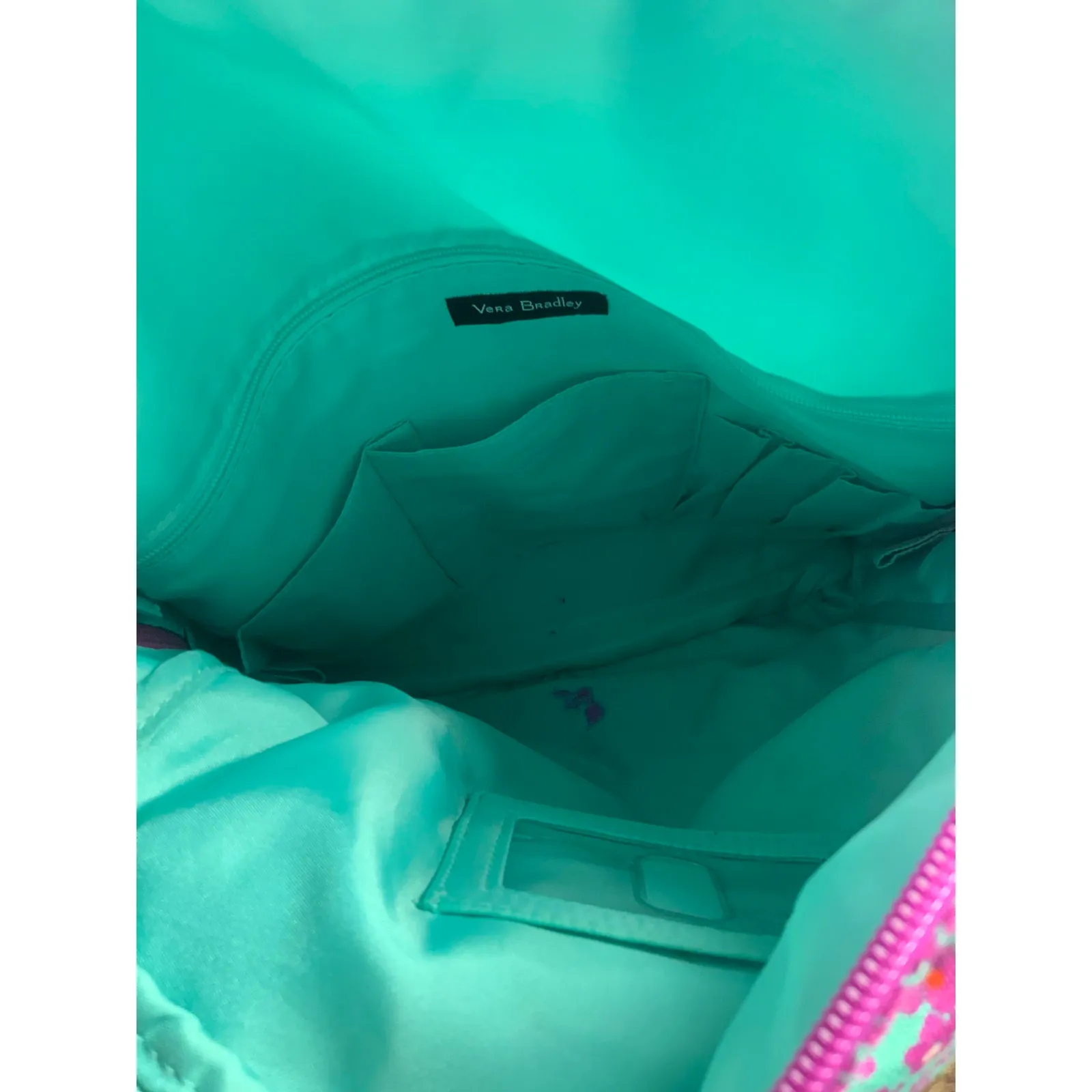 Vera Bradley Full sized bookbag - Image 3