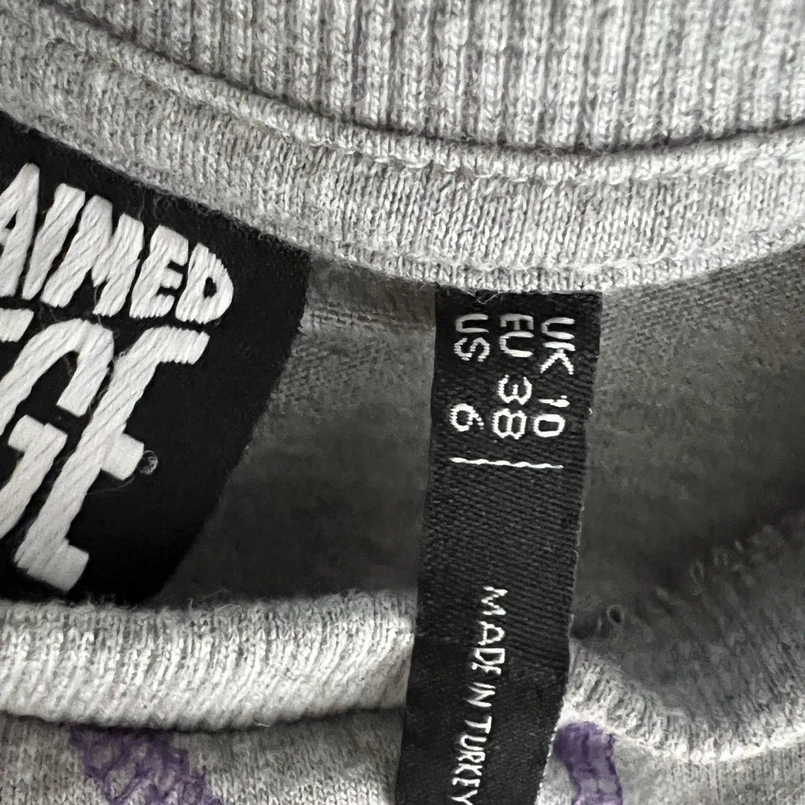 Portland University‎ Shirt Womens 6 Gray Purple Reclaimed Vintage Basketball - Image 5