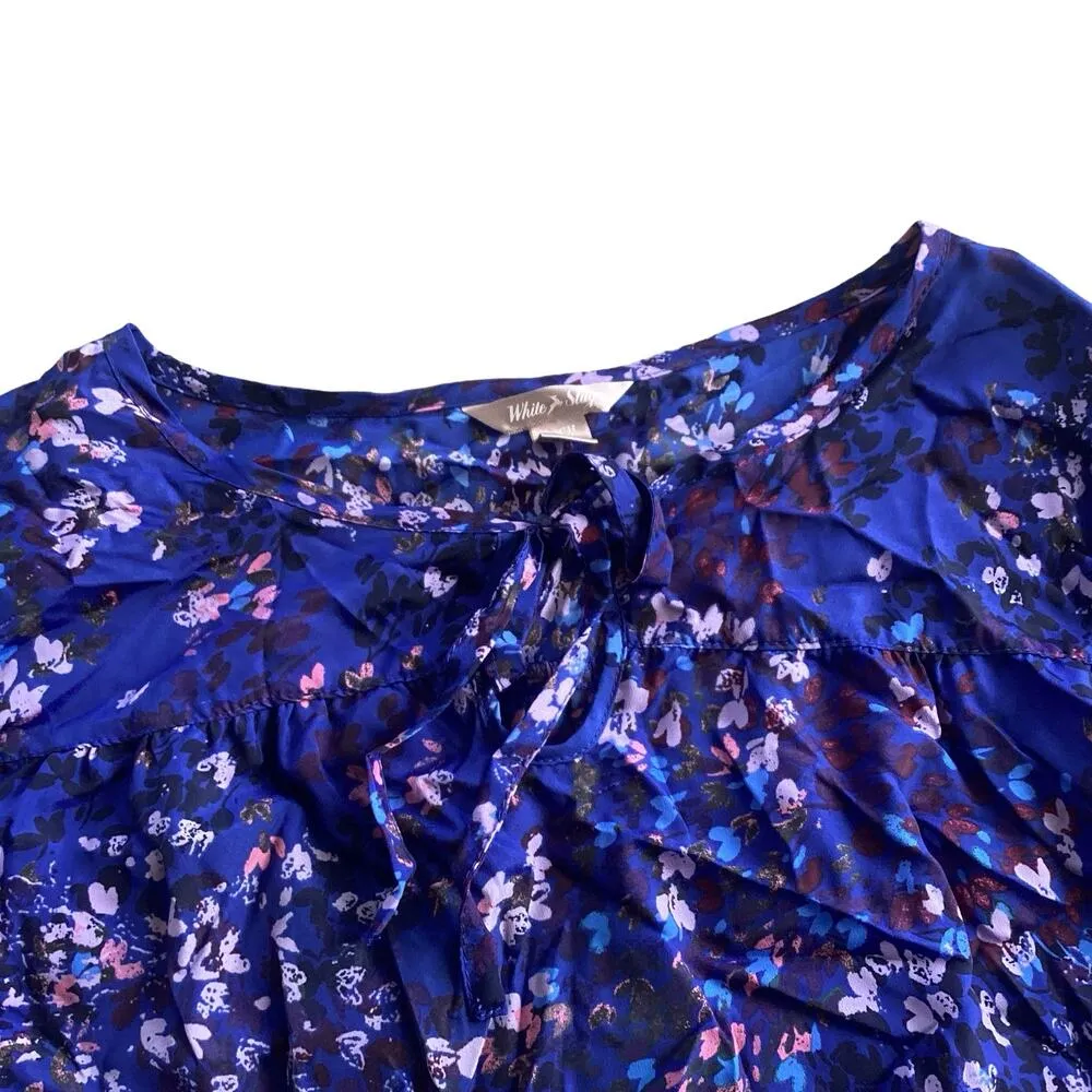 White Stag Floral Blouse - Image 4