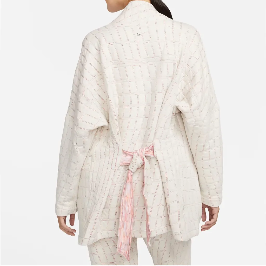 NIKE Yoga Women's Therma-FIT Luxe Reversible Kimono Size XL - Image 4