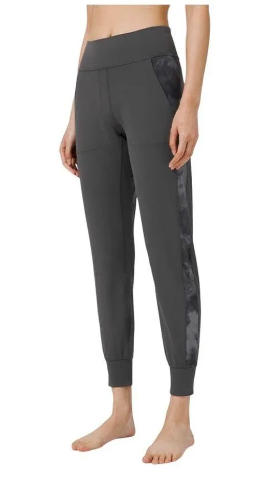 Lululemon Align Jogger Track Stripe Graphite Grey Diamond Dye Pitch Grey 2 - Image 2