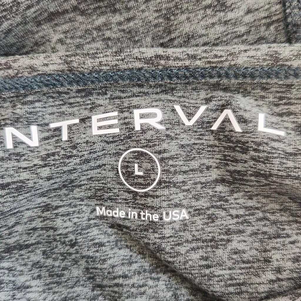 Interval Green Activewear Tank Top Size Large Green Athletic Top - Image 6