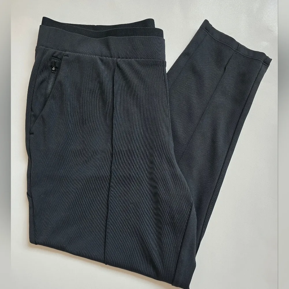 Athleta  Venice Pintuck Pant Black Pull On Ankle Pants - Image 6
