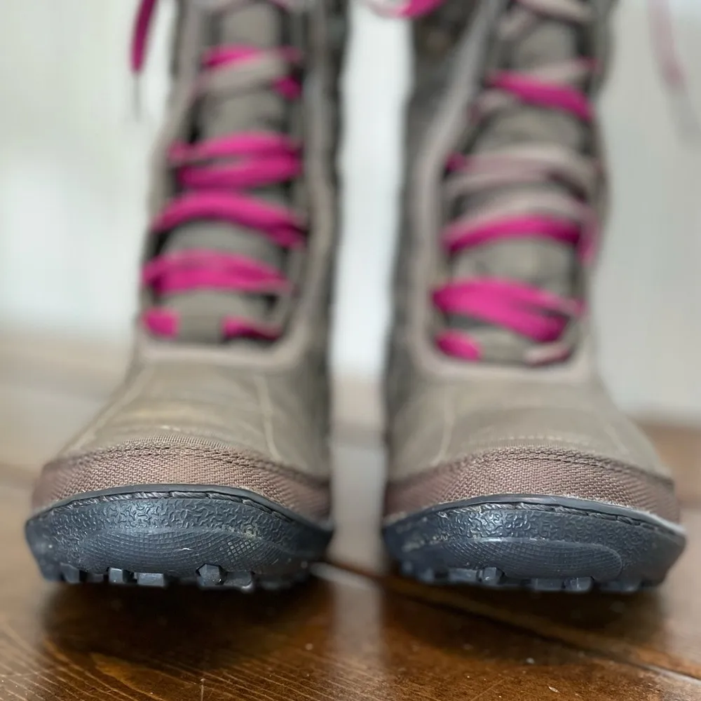 COLUMBIA Crystal Mid Lace Waterproof Quilted Boots 200 Grams Size Women’s 7 - Image 4