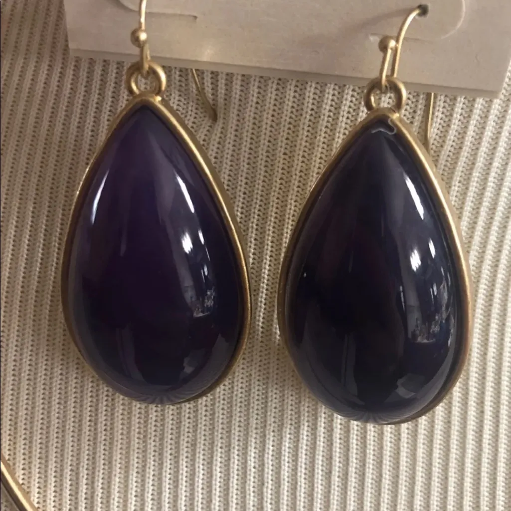 New Karma Bella necklace and earrings set Purple - Image 5