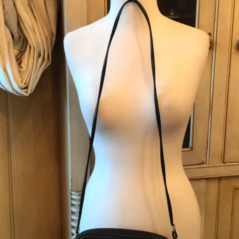 Plain shoulder bag Black - Image 2