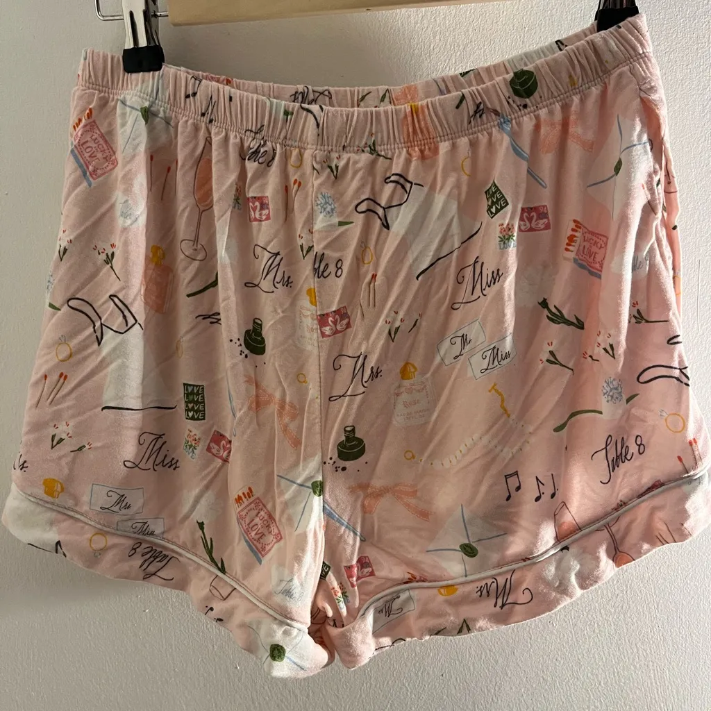 Kate Spade With Love Shorty Bridal Pajama Set - Image 10