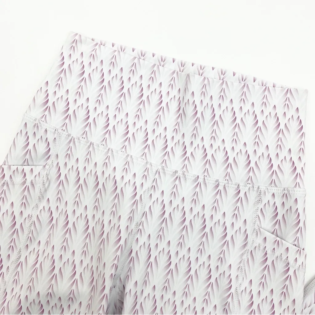 BuffBunny Collection Onyx High Rise Pocket Leggings Oasis Print - Image 8