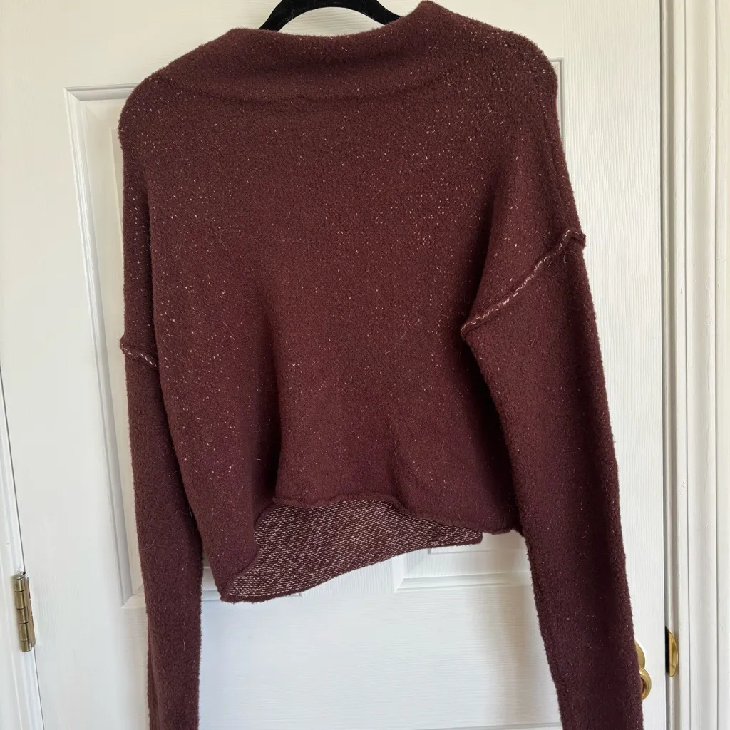 Free people San Vincent funnel neck sweater - Image 9
