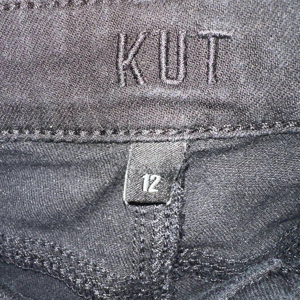 Kut From The Kloth  Black cropped Jeans - Image 4