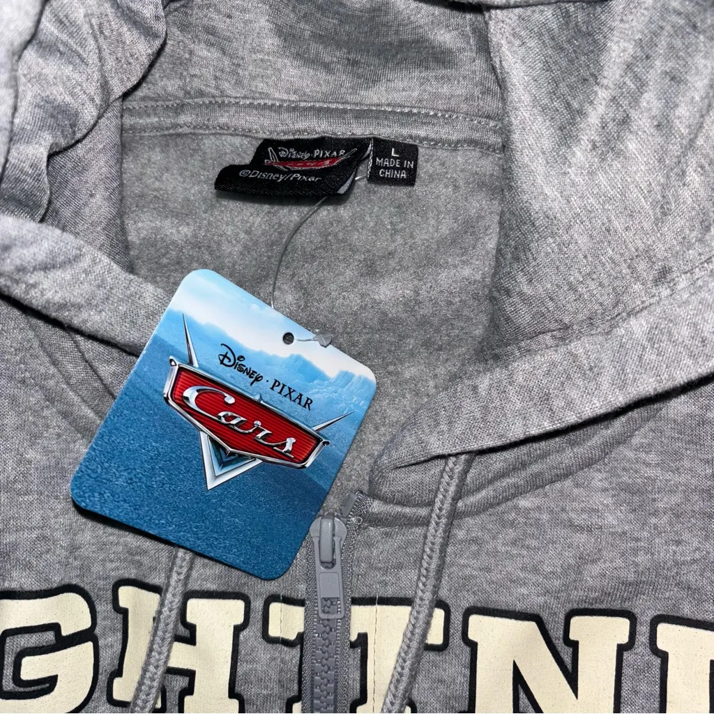 Lightning McQueen Zip Up Hoodie - Image 3