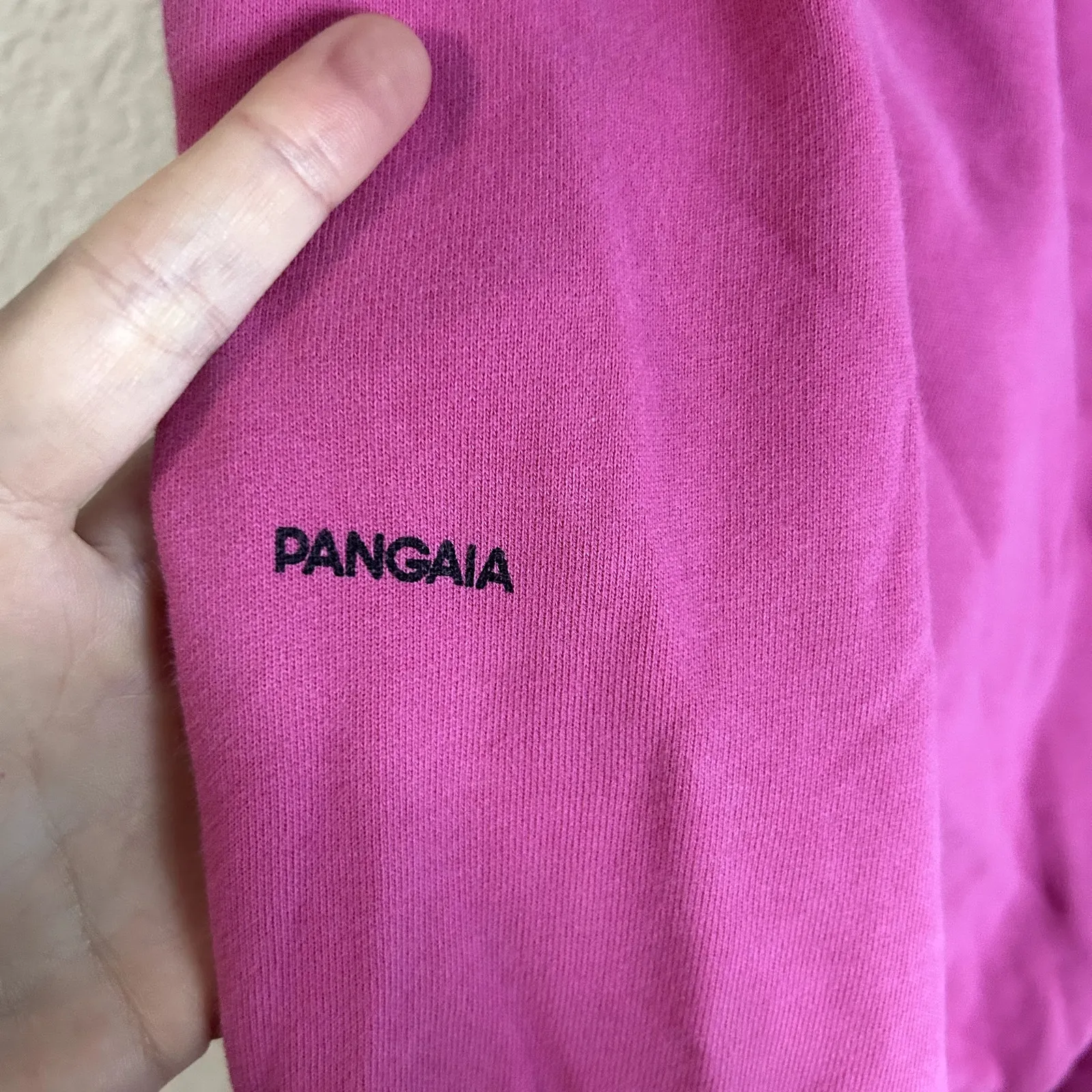 Pangaia Sweatpant Jogger Womens Size Medium Foxglove Hot Pink - Image 6