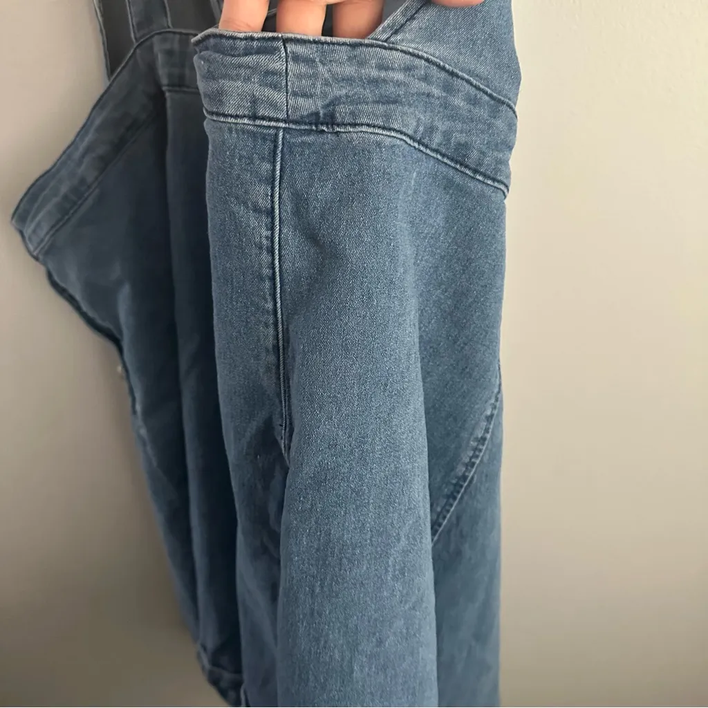 Agnes Orinda Denim Overall Dress Women Jean Jumper 3xl 4XL 5xl 4x 5x Blue - Image 7