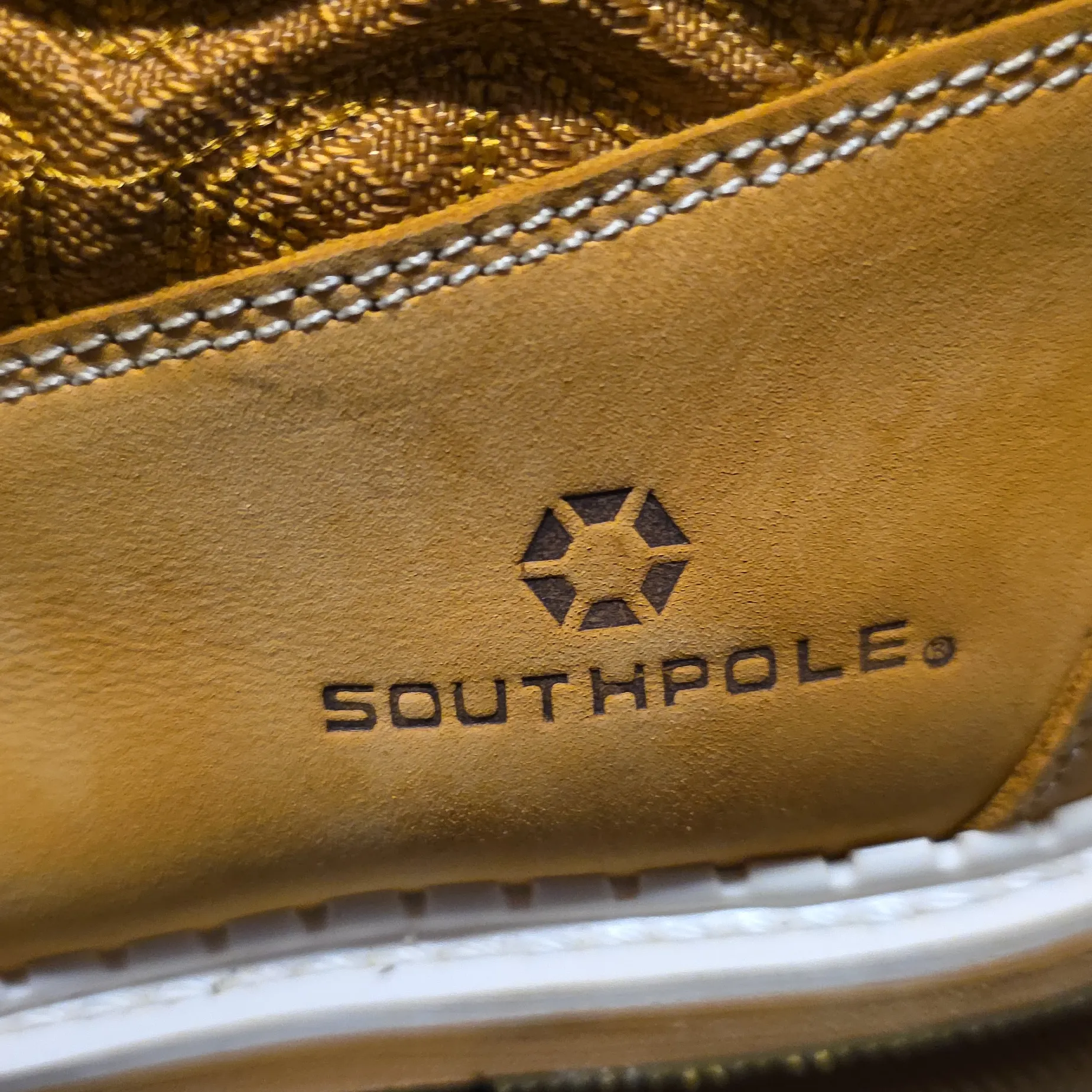 South Pole Tan Suede Boys Or Womens Boots Boys Size 5 / Womens Size 6.5 - Image 2