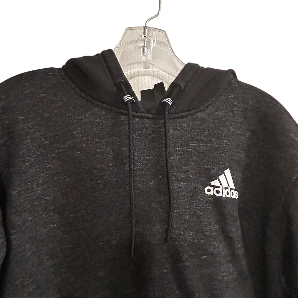 Adidas Women's Black Hoodie Pullover Sweatshirt Size M Casual Wear - Image 3