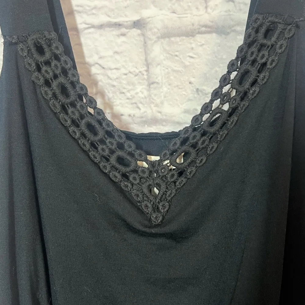 Soma Coverup Jumpsuit, NWT, sz Med Black - Image 5