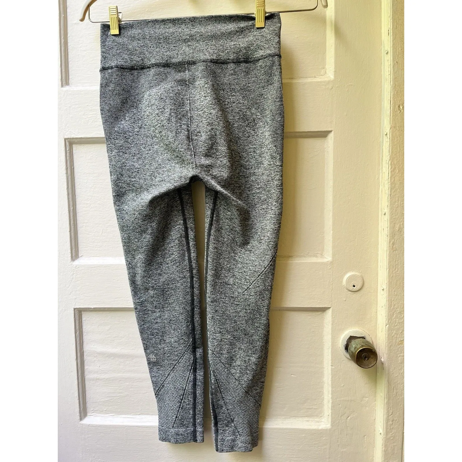 All in motion Leggings Flex High Rise Size Medium Long Slate Gray Yoga Running - Image 10